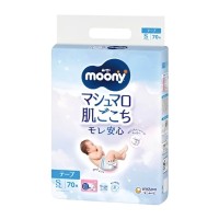 Підгузки Moony S 4-8 кг 70 шт (4903111138302)