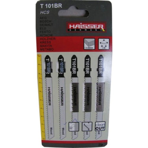Полотно HAISSER пиляльне - T101BR, 75мм, н-р 5шт (16567)