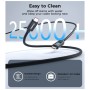Дата кабель USB-C to USB-C 1.8m PD100W digital display silicone Choetech (XCC-1063)