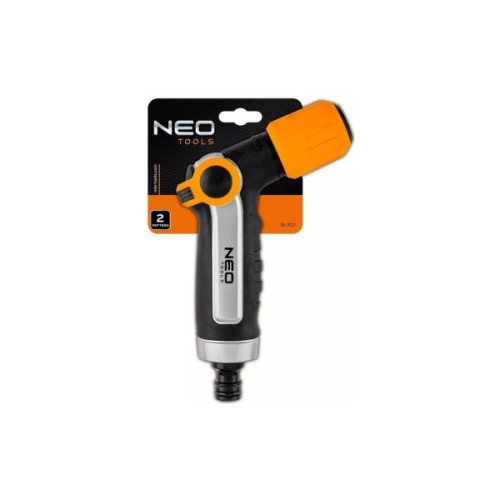 Пістолет для поливу Neo Tools CLICK, пістолетний, 2 функції, 0.242кг (15-707)
