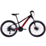 Велосипед Space 24" MERCURY DD FR рама-11" AL 2026 чорно-червоний (OPS-SP-24-065)
