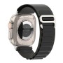 Ремінець до смарт-годинника Armorstandart Alpina Band для Apple Watch 49/46/45/44/42 (Series 1-3) Black (ARM64977)