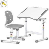 Парта зі стільцем Evo-kids Ergo Grey (Evo-03 Ergo G)