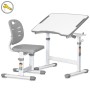 Парта зі стільцем Evo-kids Ergo Grey (Evo-03 Ergo G)