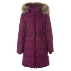 Пальто дитяче Huppa YACARANDA 12030030 бордовий 116 (4741468682853)