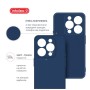 Чохол до мобільного телефона Intaleo SoftShell Apple iPhone 16 Pro Blue (1283126609275)