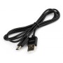 Дата кабель USB 2.0 AM to USB-C 1.0m 3A 18W PVC black Vinga (VCPUSBTC3ABK)