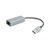 Адаптер USB 3.0 AM to RJ45 Ethernet 1000Mbps PowerPlant (CA913367)