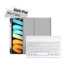 Чохол до планшета BeCover with keyboard Apple iPad Mini 7 2024 Gray (712994)