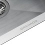 Мийка кухонна GRANADO Under top L STEEL S304 (GS09304)