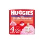 Підгузки Huggies Little Movers/Pants 4 (9-14 кг) M-Pack для дівчаток 104 шт (5029054568095)