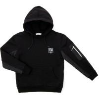 Кофта дитяча Breeze з капюшоном (19010-140-black)