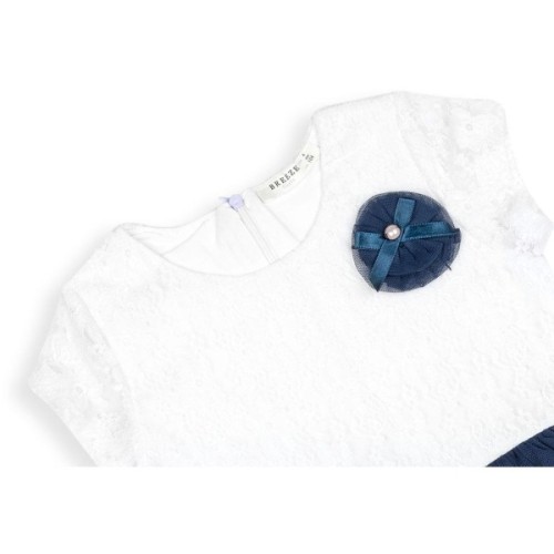 Плаття дитяче Breeze з фатіновой спідницею і квіткою (10671-104G-blue)