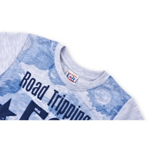 Футболка дитяча Breeze "52 California" (8763-128B-gray)