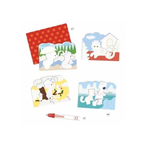 Набір для творчості Djeco Що навколо? художній комплект для малювання водою (DJ09065)