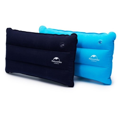 Туристична подушка Naturehike Square Inflatable NH18F018-Z темно-блакитна (6975641885504)