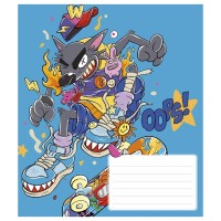 Зошит Школярик Oops 12 аркушів лінія (012-3261L)