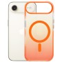 Чохол до мобільного телефона BeCover FIBRA Shock-Proof MagSafe Apple iPhone 17 Air Orange (715457)