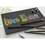 Олівці кольорові Faber-Castell Black Edition colour pencils 36 кольорів тригранні чорне дерево, металева коробка, 116437 (32085)