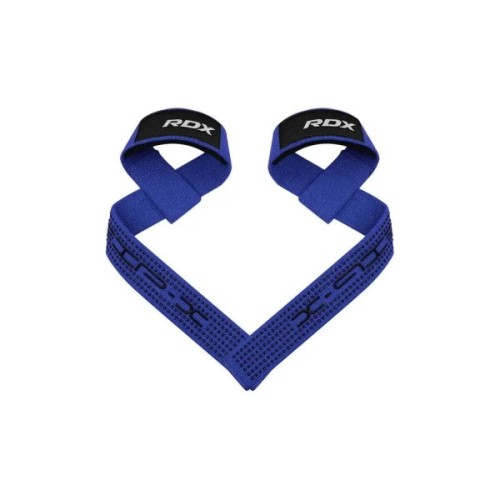 Кистьові лямки RDX S4 Gym Cotton Gel Straps Black Plus (WAC-S4B+)
