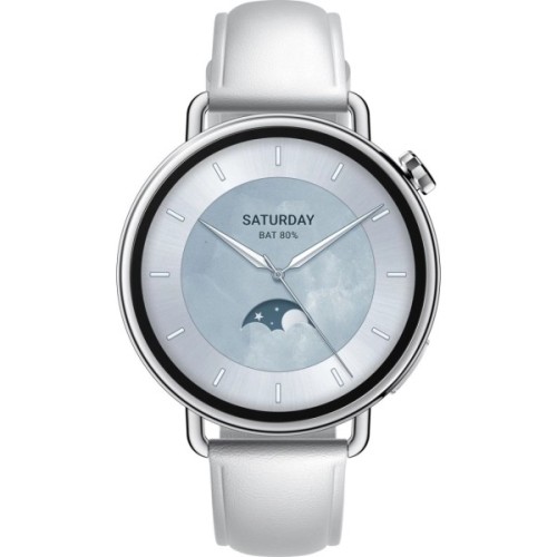 Смарт-годинник Xiaomi Watch S4 41mm Leather Strap Білий BHR07VUGL (1166774)