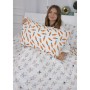 Постільна білизна MirSon Бязь 17-0529 Bunnies white Односпальний (2200003674002)
