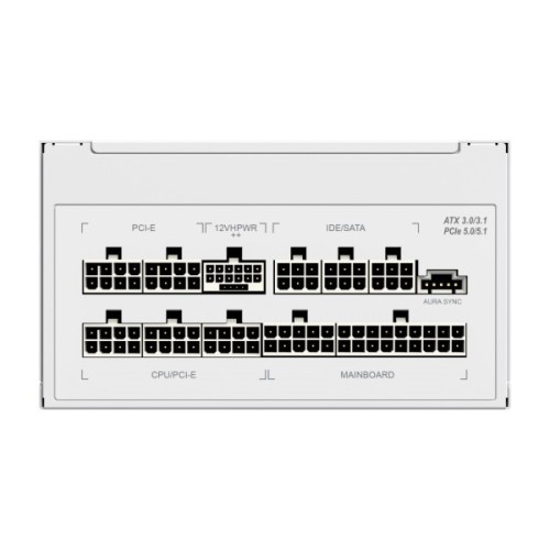 Блок живлення Gamemax 1300W RGB-1300 WH (RGB-1300 WH (ATX3.0/3.1 PCIe5.)
