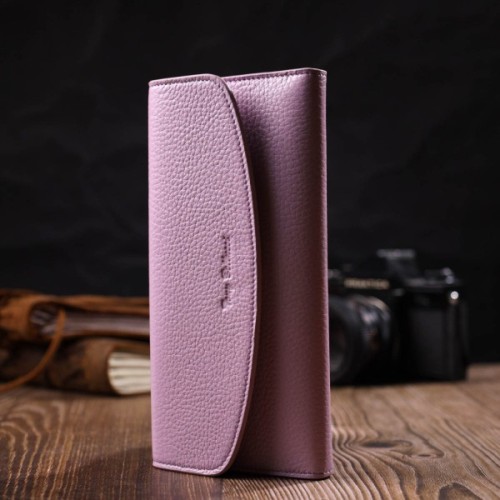 Гаманець Tony Bellucci З натуральної шкіри Ліловий (21964)