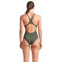 Купальник Arena Team Swimsuit Swim Pro Solid 004760-660 темно-зелений 36 (3468337481843)