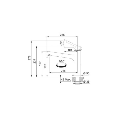 Змішувач Franke Centro (115.0621.592)