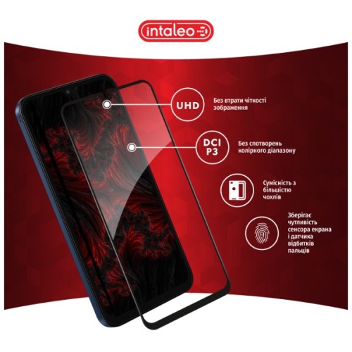 Скло захисне Intaleo Full Glue Samsung M15 Black (1283126591679)