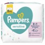 Дитячі вологі серветки Pampers Sensitive 6 пачок х 52 шт (8001841041452)