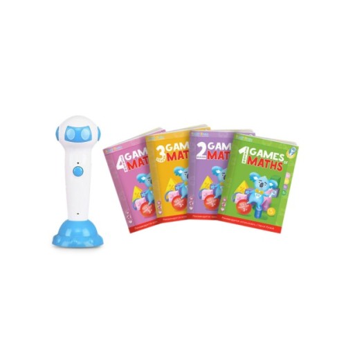 Інтерактивна іграшка Smart Koala Набір інтерактивних книг "Ігри математики" 1-4 сезон (SKB1234GM)