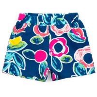 Шорти дитячі Lovetti з квіточками (8156-86G-blue)