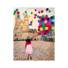 Картина по номерам Rosa Start Прогулянка по Празі, 35 х 45 см (4823098535911)