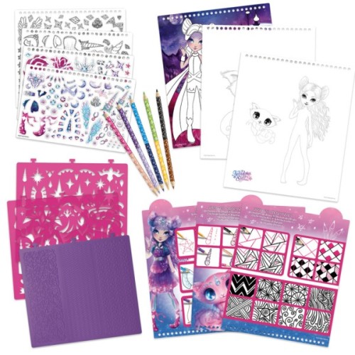 Набір для творчості Nebulous Stars Скетчбук: Небулія, мотиви космосу (11101)