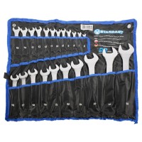 Ключ Стандарт комбінований 6-32 мм 22 шт. у чохлі (NKK22ST-S)