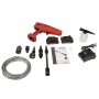 Мийка високого тиску Vitals Master Am 1860n3-2Kit, низького тиску, 18V, 2×2Ah, 180l/год, 30bar, кейс (243498)