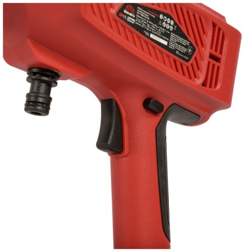 Мийка високого тиску Vitals Master Am 1860n3-2Kit, низького тиску, 18V, 2×2Ah, 180l/год, 30bar, кейс (243498)