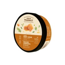 Скраб для тіла Green Pharmacy Цукровий Мед манука та оливкова олія 200 мл (4823015945403)