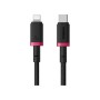 Дата кабель USB-C to Lightning 2.0m 20W red+black Baseus (P10377800U01-03)
