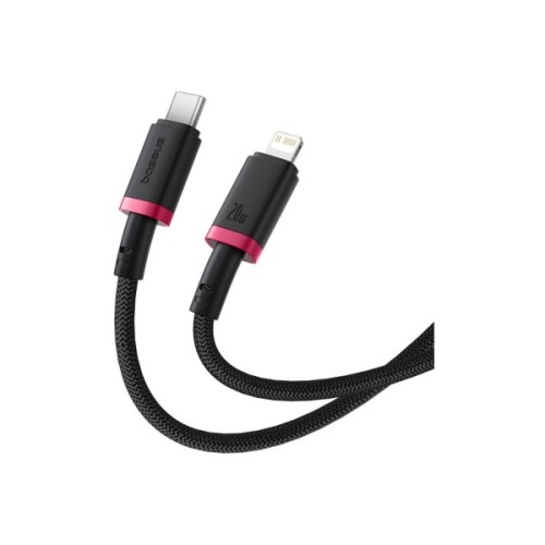 Дата кабель USB-C to Lightning 2.0m 20W red+black Baseus (P10377800U01-03)