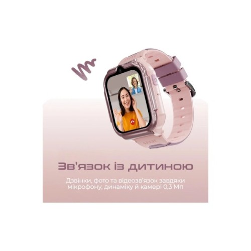 Смарт-годинник HiFuture Kidguard G1 з GPS, 4G та камерою Black Grey (KidguardG1.Black-Grey)