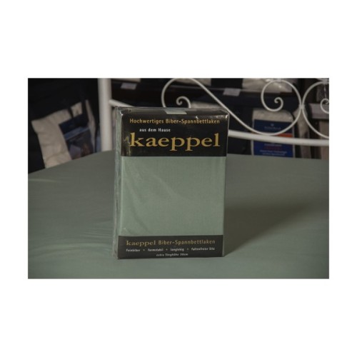 Простирадло Billerbeck на резинці (фланель) світло-сірий 100х200 см (1677-523)