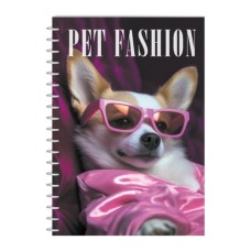 Блокнот Economix А5 пластикова обкладинка, спіраль, 80 аркушів, клітинка (E21958-03)