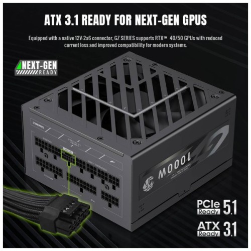 Блок живлення Gamemax 1000W (GZ 1000G BK)