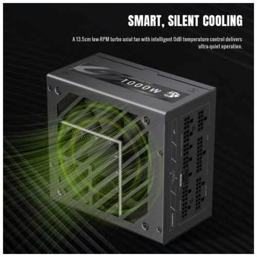 Блок живлення Gamemax 1000W (GZ 1000G BK)
