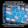 Клавіатура Logitech G PRO X TKL Rapid Linear USB UA White (920-013242)
