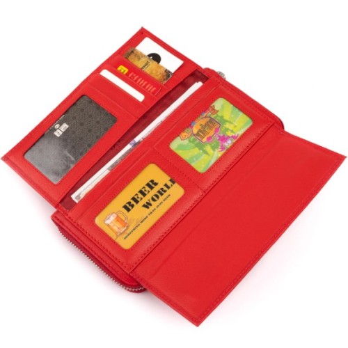 Гаманець ST Leather Червоний (19299)