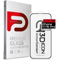 Скло захисне Armorstandart Icon 3D Apple iPhone 17 / 16 Pro (ARM86213)